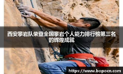 西安攀岩队荣登全国攀岩个人能力排行榜第三名的辉煌成就